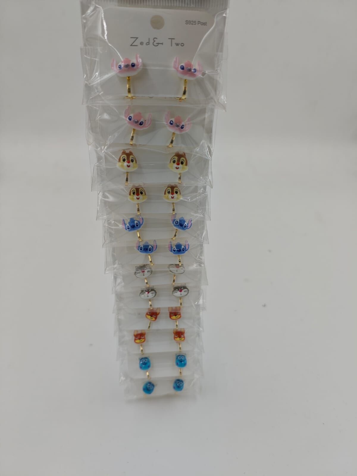 Sıkıştırmalı Çocuk Küpesi 12Çift (Çift:35TL)