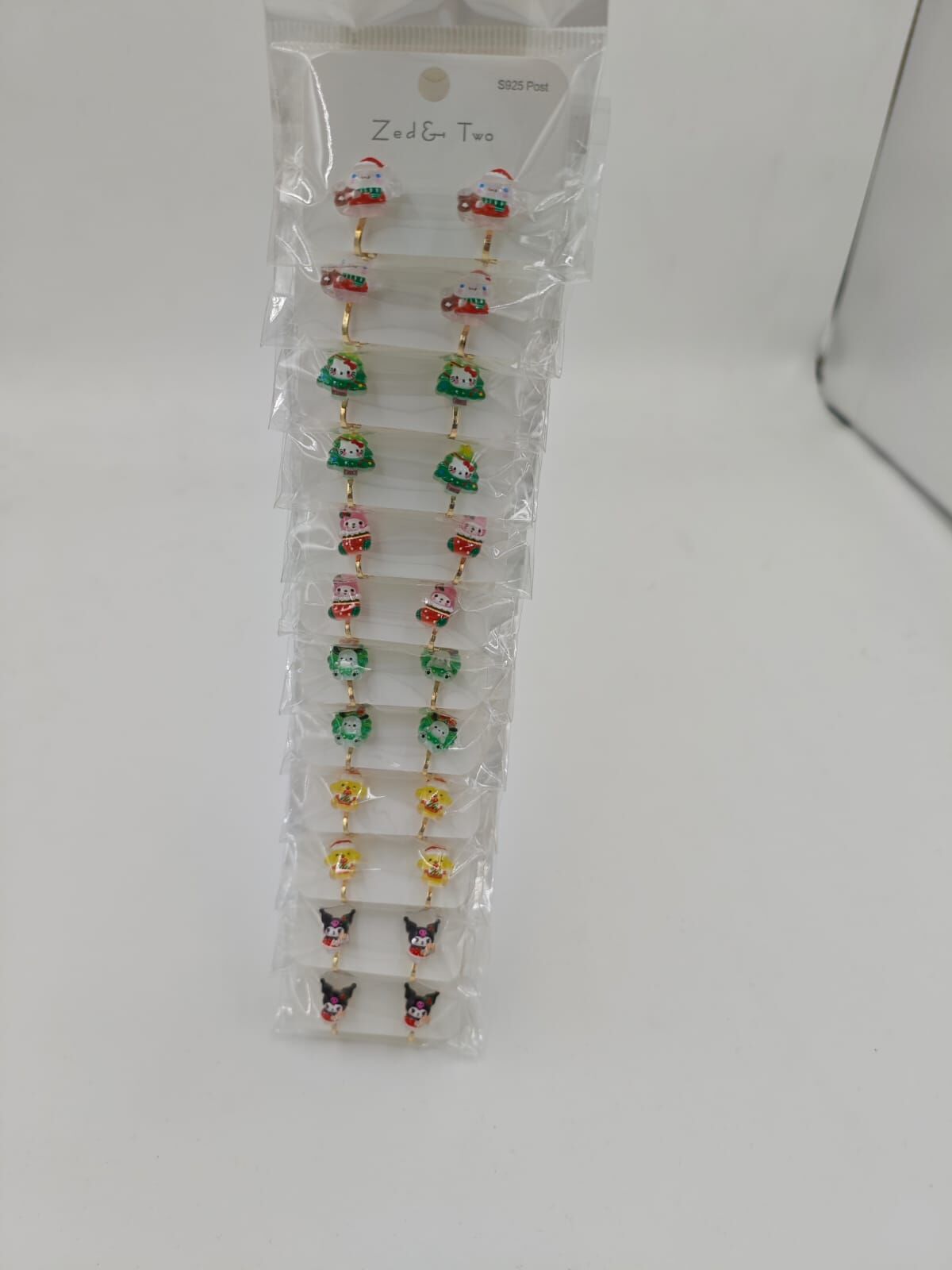 Sıkıştırmalı Çocuk Küpesi 12Çift (Çift:35TL)