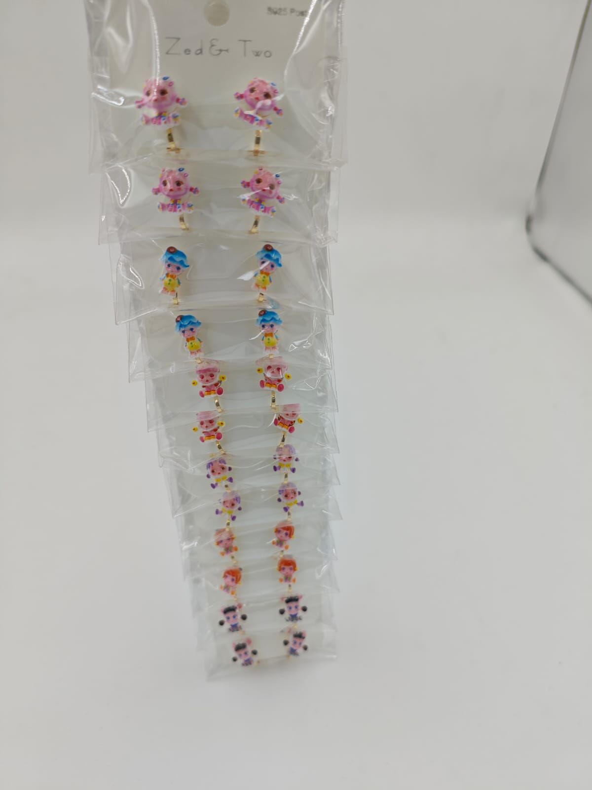 Sıkıştırmalı Çocuk Küpesi 12Çift (Çift:35TL)