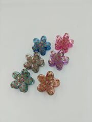 Orta Boy Çiçek Toka 12li (Adet:25TL)6CM