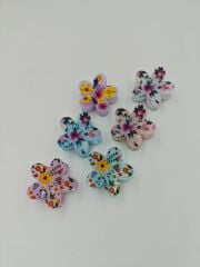 Orta Boy Çiçek Toka 12li (Adet:25TL)6CM