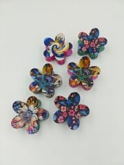 Büyük Boy Çiçek Toka 12li (Adet:30TL)8CM