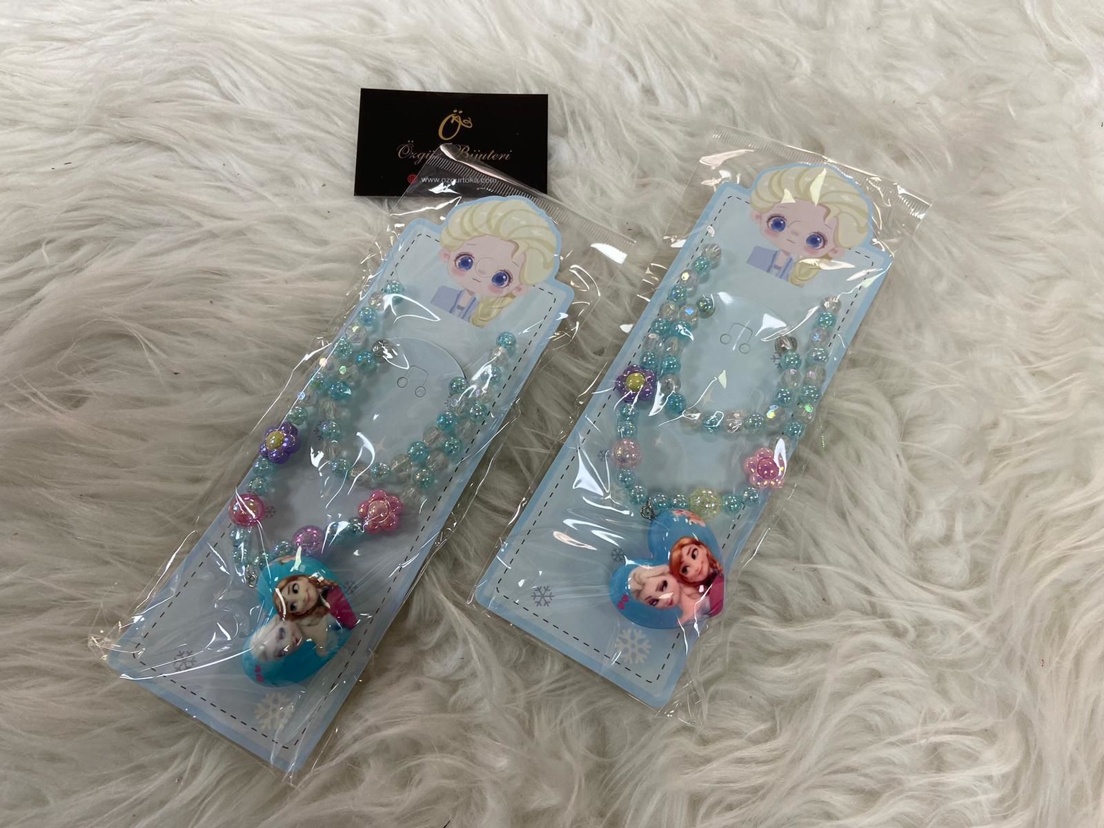 Işıklı Kolye Set 12 Adet (Adet:100TL)