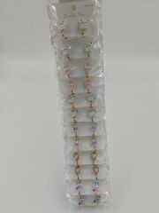 Sıkıştırmalı Çocuk Küpesi 12Çift (Çift:35TL)