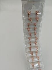 Sıkıştırmalı Çocuk Küpesi 12Çift (Çift:35TL)