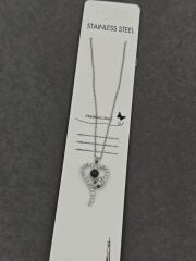 100 Dil Seni Seviyorum Kolyesi Çelik