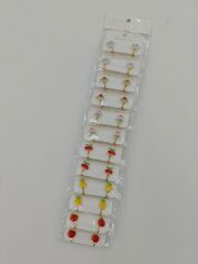 Sıkıştırma Çocuk Küpesi 12Çift (Çift:35TL)