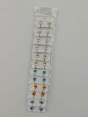 Sıkıştırma Çocuk Küpesi 12Çift (Çift:35TL)
