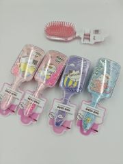 Şeffaf Fırça Tarak 10lu (Adet:50TL)