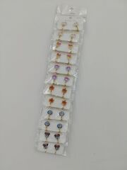 Sıkıştırma Çocuk Küpesi 12Çift (Çift:35TL)