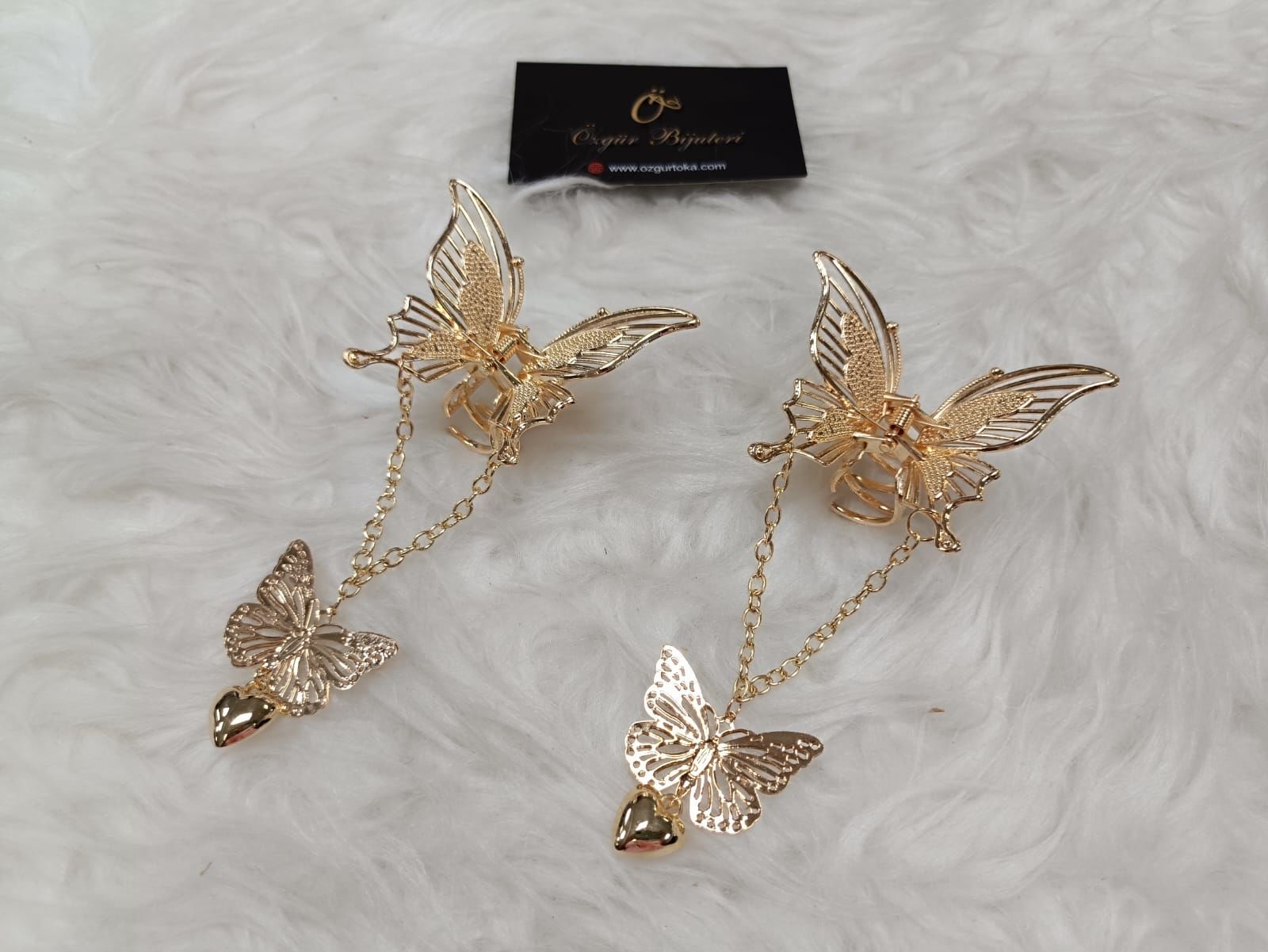 Sallantılı Metal Mandal Toka 12li (Adet:40TL) 5CM