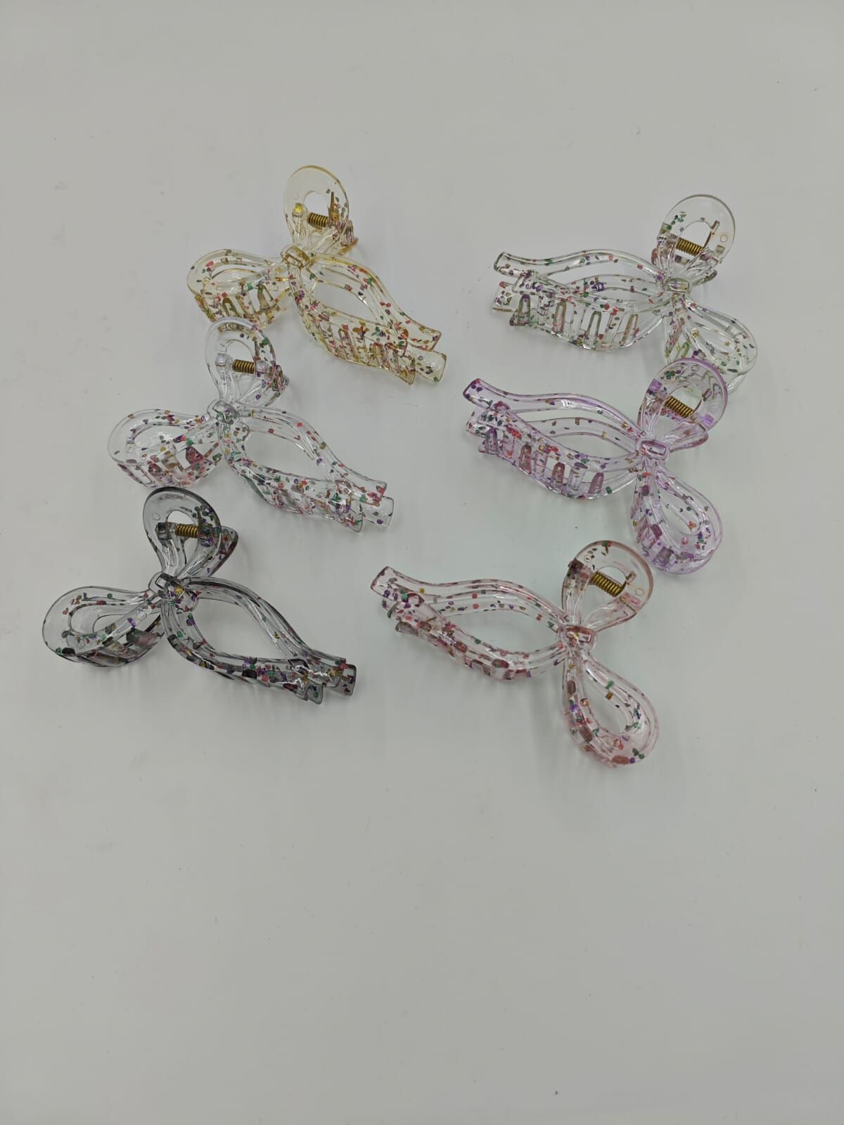 Şeffaf Mandal Toka 12li (Adet:25TL)10CM