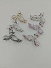 Şeffaf Mandal Toka 12li (Adet:25TL)10CM