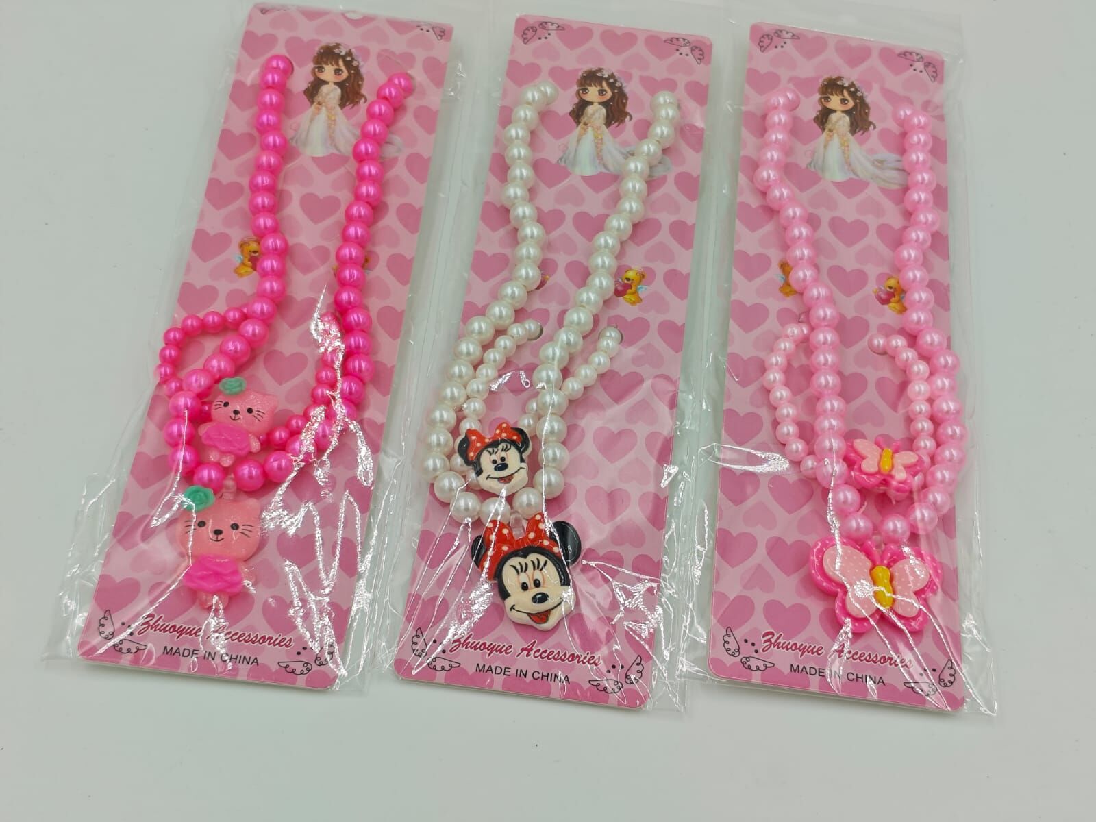 Çocuk Kolye-Bileklik Set 12li (Adet:40TL)