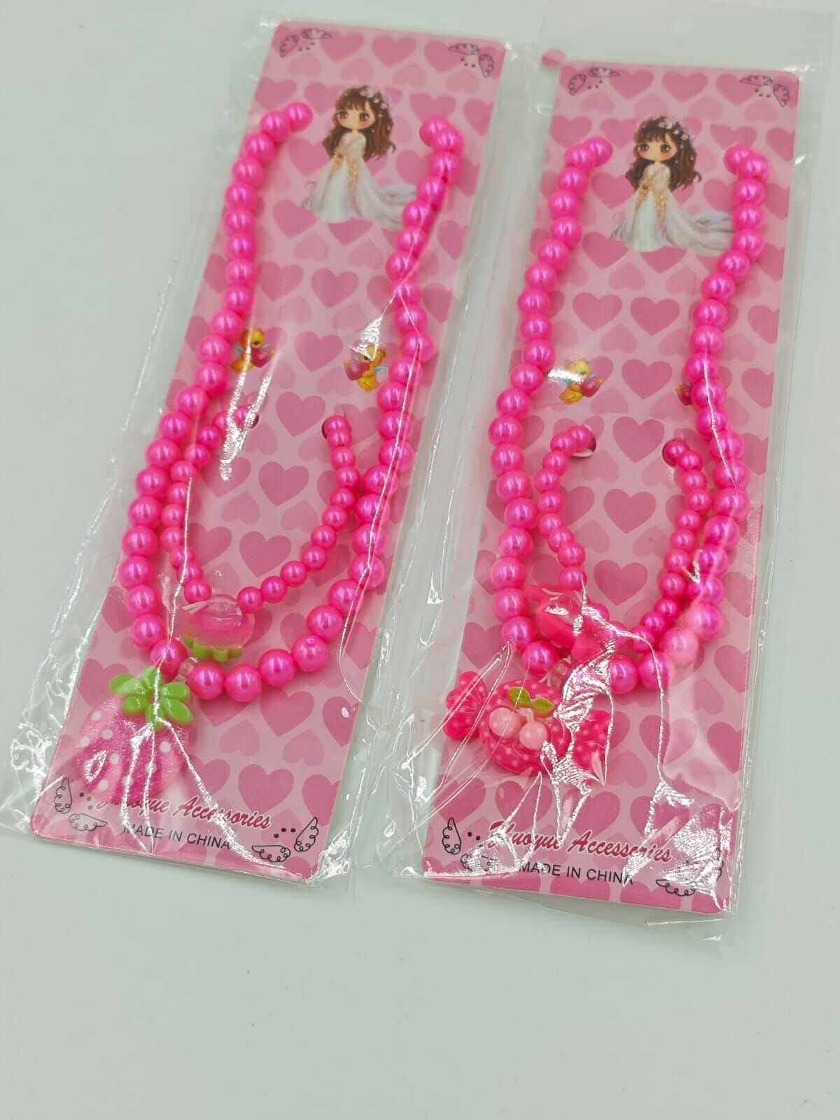 Çocuk Kolye-Bileklik Set 12li (Adet:40TL)