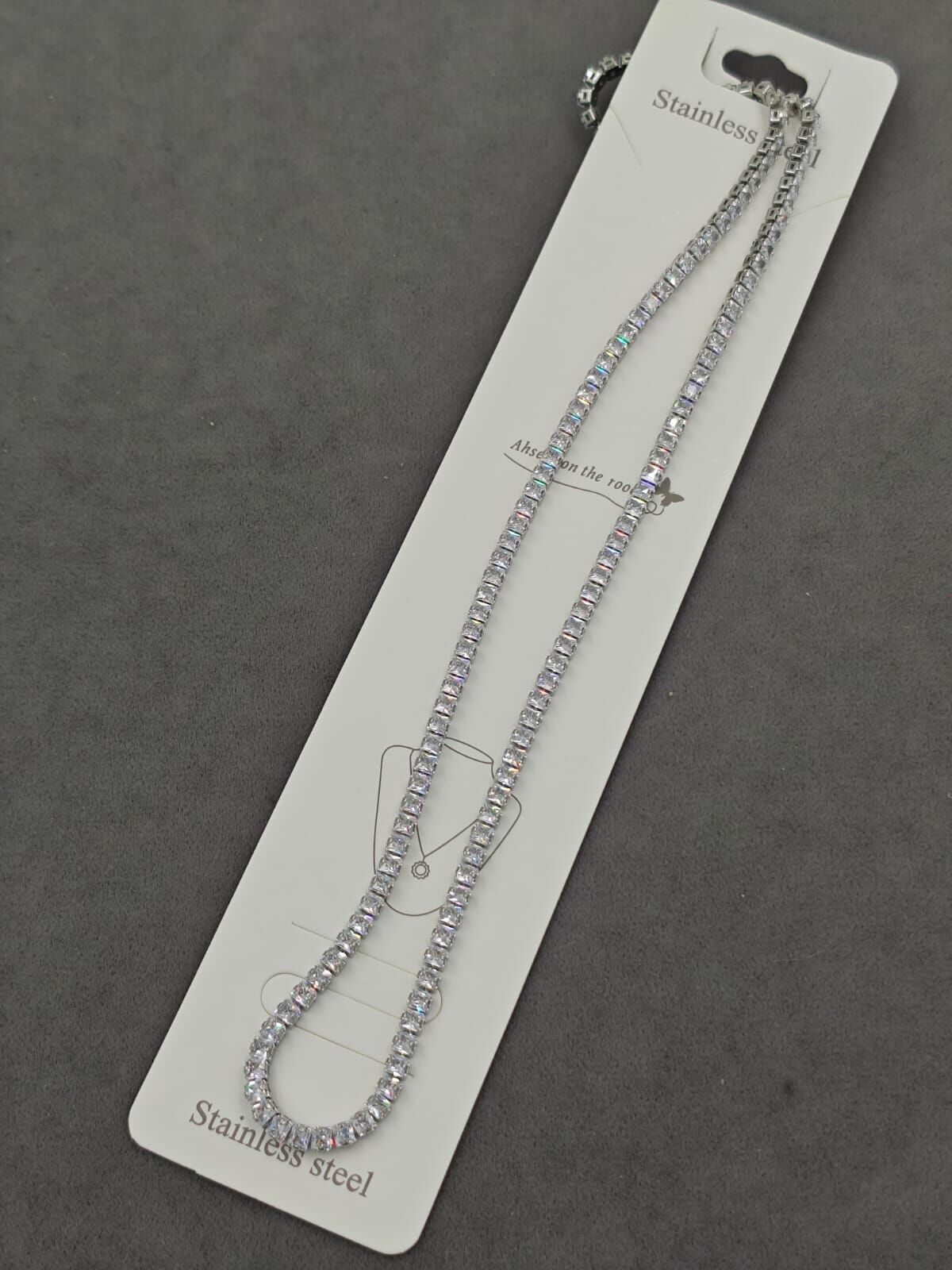 Su Yolu Çelik Kolye 12li (Adet:125TL)
